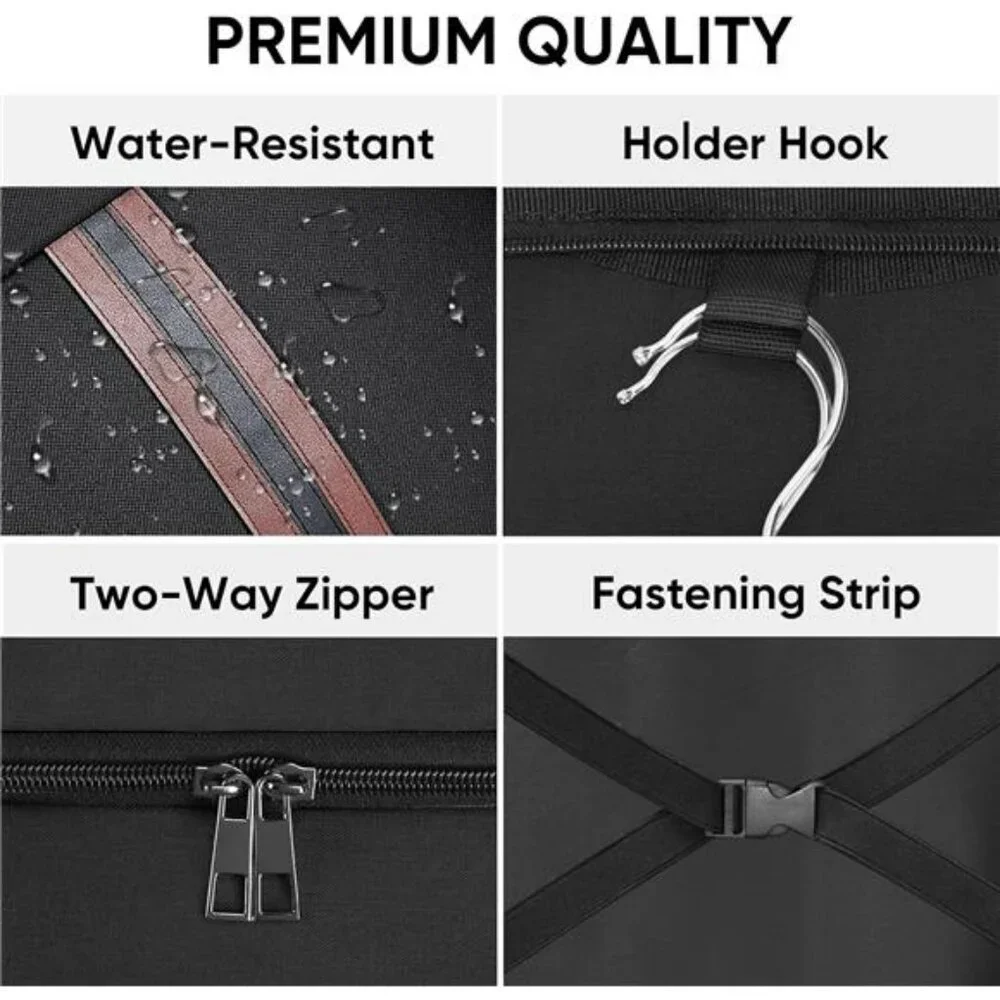 Waterproof travel garment bag suit bag carry on duffel for men clothes storage